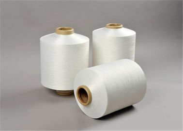 Chine Fil blanc cru réutilisé du polyester DTY, ténacité élevée tournée des fils de polyesters 50D/24F fournisseur