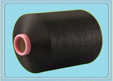Chine Le noyau noir du fil 100D 48F du polyester DTY a tourné le fil de couture de polyester fournisseur