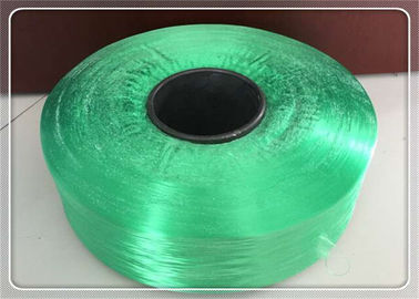 Chine Fil complètement entièrement dessiné vert du fil pp de polypropylène mat pour le tissage fournisseur