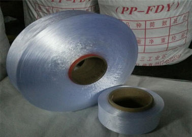 Chine fil tourné par noyau élevé gris de fil de polypropylène de la ténacité 1200D pour des bandes fournisseur