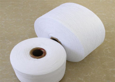 Chine Fils de coton purs naturels blancs mous sains 10S pour les serviettes de visage molles de grille fournisseur