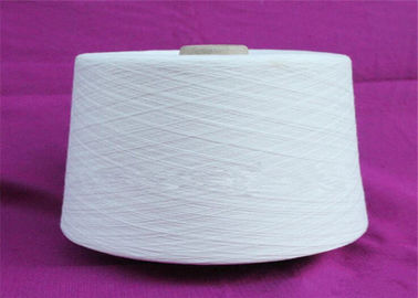Chine Kniting/polyester de tissage a tourné le blanc de blanchiment de fil avec la fibre 100% de Vierge fournisseur