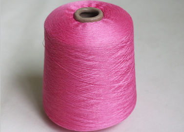 Chine Le polyester rose d'anneau de Ne 20s de couleur de 100% a tourné le fil 21s pour des chaussettes de Kintting fournisseur