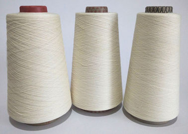 Chine L'anneau a tourné les fils de coton purs blancs crus 21s/2 pour tricoter et tisser fournisseur