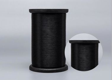 Chine Monofilament de fil de polypropylène de ténacité de couleur noire de 100% haut pour pêcher, 0.08mm/0.12mm fournisseur