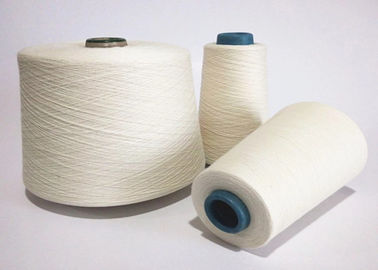 Chine fils de coton 32S légers tournés par anneau pour la machine à tricoter circulaire, blanc pur fournisseur
