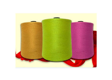 Chine Enduisez 60s/2 le fil à tricoter teint de coton, fil de tissage de coton de Recyled qui respecte l'environnement fournisseur