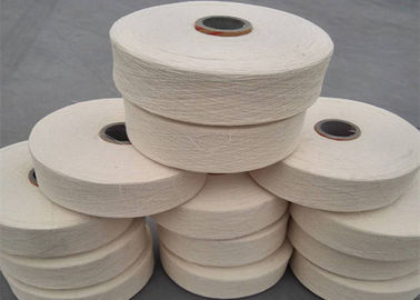 Chine Le blanc cru ouvert du matériel 16S de serviette de fil d'extrémité a réutilisé des fils de coton qui respecte l'environnement fournisseur
