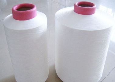 Chine Qualité crue du plein du polyester DTY de bas bout droit blanc 150D/144F aa mat de fil pour le label fournisseur