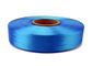 Catégorie tournée par anneau mat bleu des fils de polyesters de couleur plein 100D/72F aa de haute résistance fournisseur