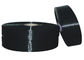 Bout droit élevé tourné par anneau partiellement orienté noir du fil 150D/48F de polyester de couleur fournisseur