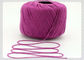 Fil à tricoter de fantaisie pourpre, coton en soie tricotant Karn pour l'habillement de bébés fournisseur