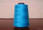 Fil 100% coloré teint de fil de couture de polyester 40/2, fil de polyester pour la machine à coudre fournisseur