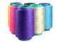 Le fil teint du polyester DTY de couleur, bas polyester élastique a texturisé le fil 150D/48F fournisseur