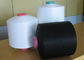 Le polyester ignifuge de tissage d'utilisation a texturisé le fil 150D/48F cru et noir fournisseur