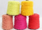 Fil à tricoter de fantaisie 7S de plume en nylon molle coloré pour des vêtements, aperçu gratuit fournisseur
