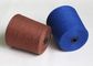 Fils de coton purs colorés peignés par 100% ouverts de modèle d'extrémité 20S 30S pour les gants de tricotage de travail fournisseur