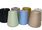 Diverse torsion adaptée aux besoins du client pure de fils de coton des couleurs 100% de haute catégorie pour le tissage fournisseur