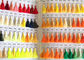 Coloré mélangez les fils de polyesters de DTY 75D/36F IL SIM NIM pour les chaussettes tricotées fournisseur