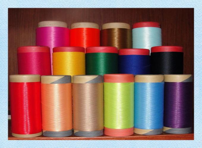 Haut fil de filament de ténacité de polyester supérieur de catégorie pour Kintting et la couture