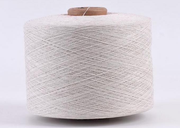 Anneau cardé d'extrémité ouverte tournant le fil blanc cru 30s 40s pour les serviettes de tricotage