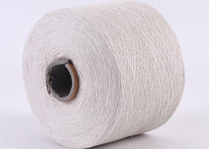 Anneau cardé d'extrémité ouverte tournant le fil blanc cru 30s 40s pour les serviettes de tricotage