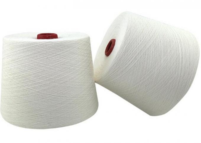 Fils de coton purs peignés teints, CVC fil de cône de coton pour les gants de tricotage
