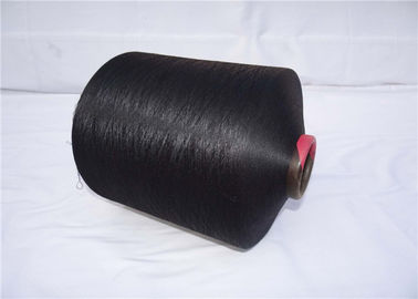 Chine Couleur de noir de catégorie tournée par anneau du fil texturisée par polyester 150D/96F aa de 100% DTY fournisseur