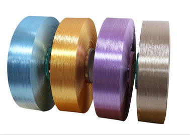 Chine Fil écologique coloré 200D/36F de POY de polyester pour le tissu de tissage fournisseur