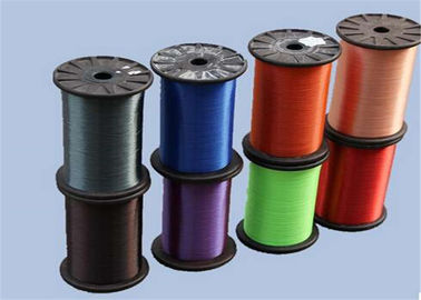 Chine Le polyester coloré de monofilament a teint la catégorie du fil 50D aa pour l'industrie de la pêche fournisseur