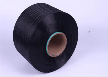 Chine Fil 100% teint de la ténacité pp de polypropylène de noir haut pour le tissage fournisseur