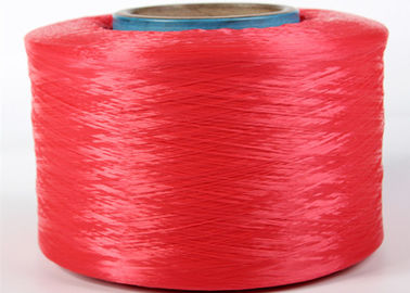 Chine La catégorie élevée du fil du polypropylène FDY du bout droit 900D/aa a teint le fil de filament de pp, couleur rouge fournisseur