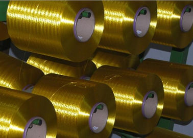 Chine Catégorie industrielle tordue teinte des fils de polyesters 3000D aa pour le tissu de tricotage, norme d'OEKO fournisseur