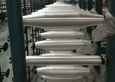 Chine 15D / le monofil en nylon de 1F PA6 a tordu le fil en cristal blanc cru de S/Z pour faire des chaussettes fournisseur