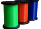 Le polyester coloré de monofilament a teint la catégorie du fil 50D aa pour l'industrie de la pêche fournisseur