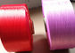 DDB/fil 250D de POY de polyester teint par dopant, noyau noir de polyester a tourné le fil pour le tricotage fournisseur