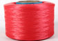 La catégorie élevée du fil du polypropylène FDY du bout droit 900D/aa a teint le fil de filament de pp, couleur rouge fournisseur